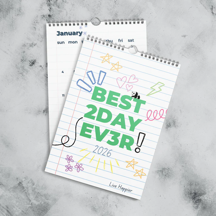 BEST2DAYEV3R 2026 Calendar